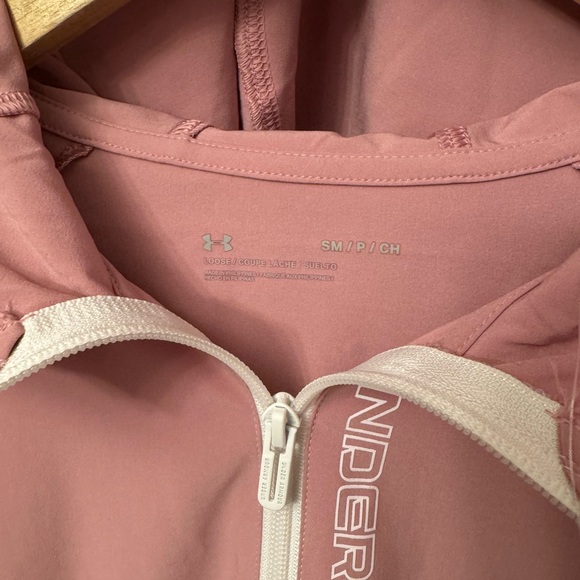 NWT Under Armour Women’s Full Zip Hooded Jacket Size Small - Picture 9 of 10
